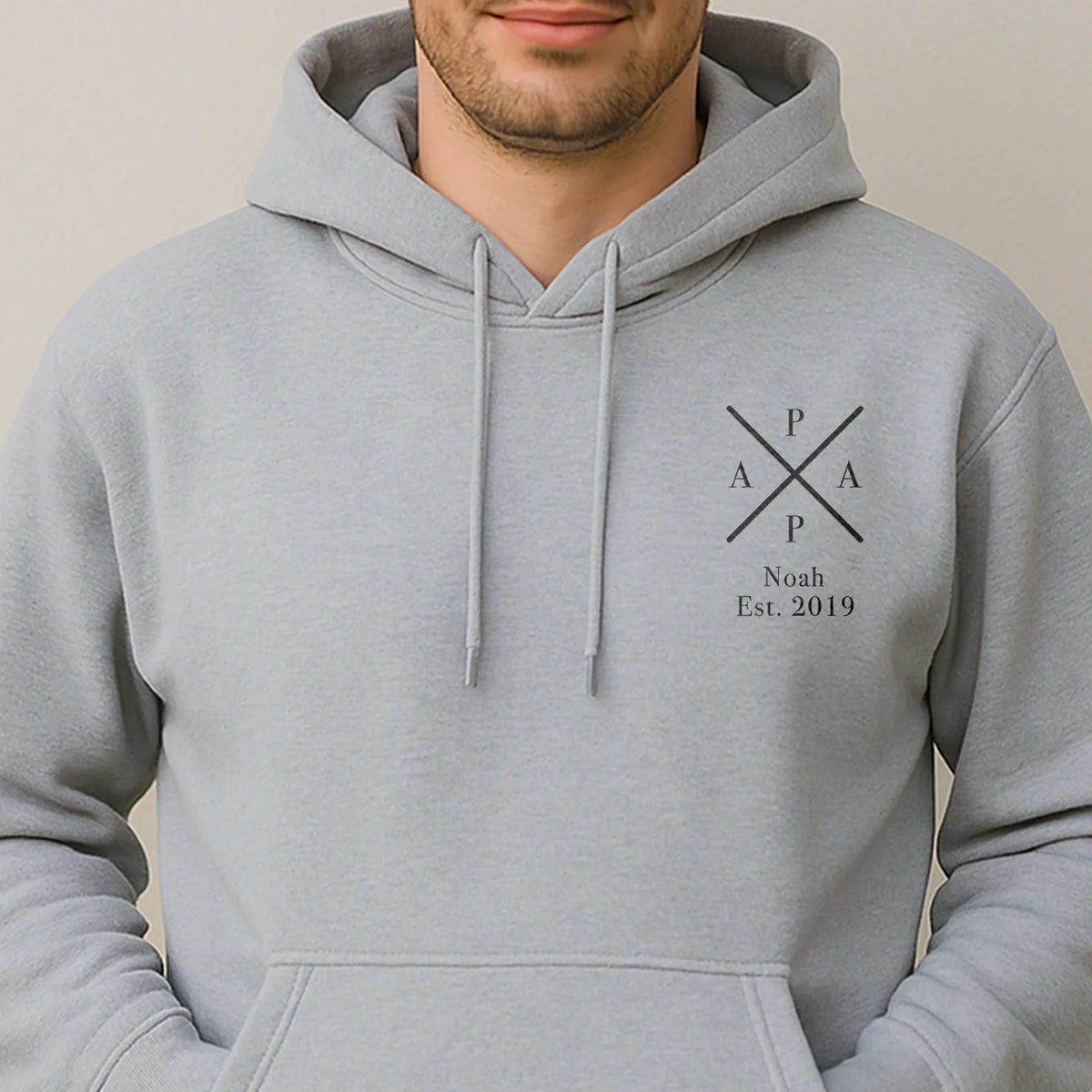 Personalisierter Hoodie "PAPA"