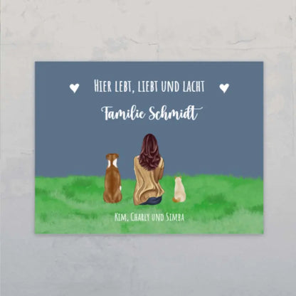 Beste Freunde - Individuelles Türschild