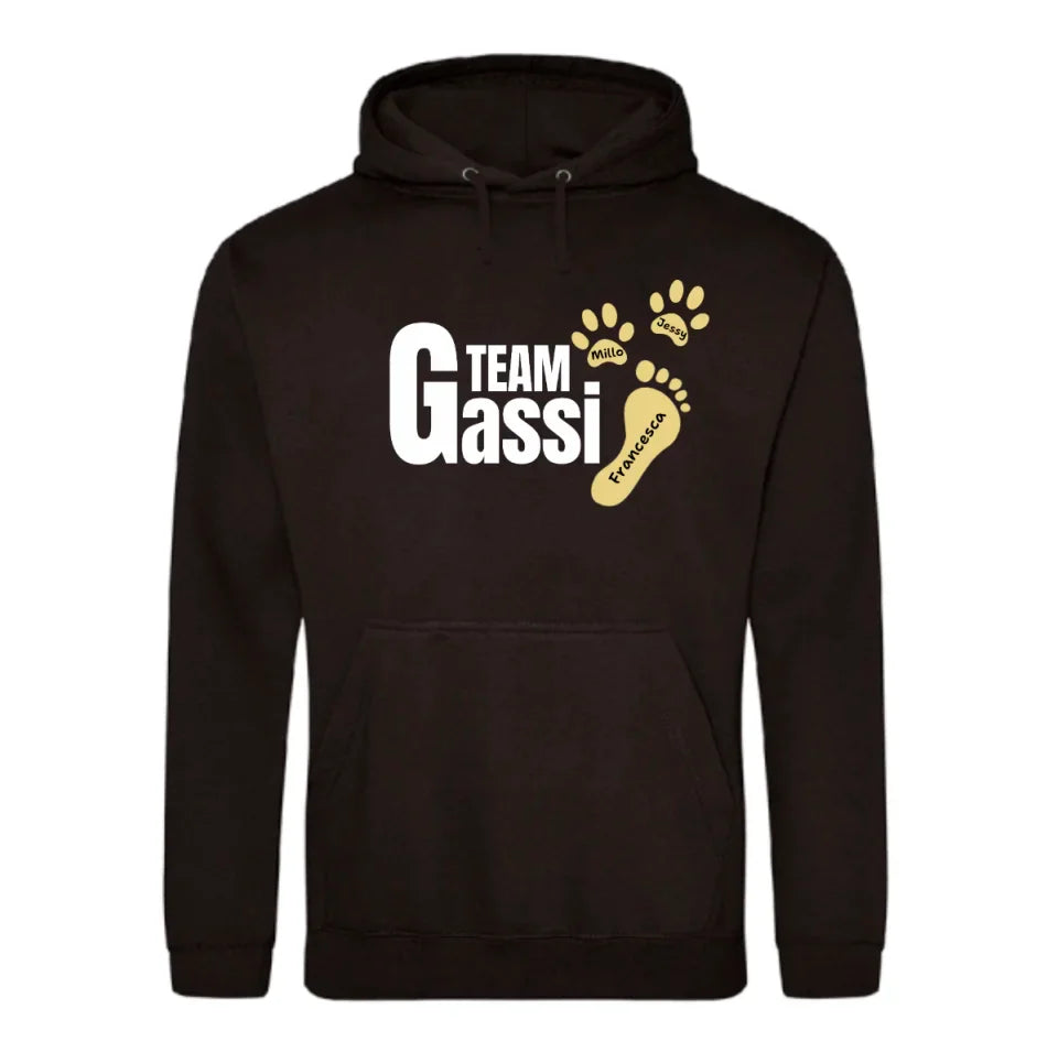 Team Gassi - Individueller Hoodie