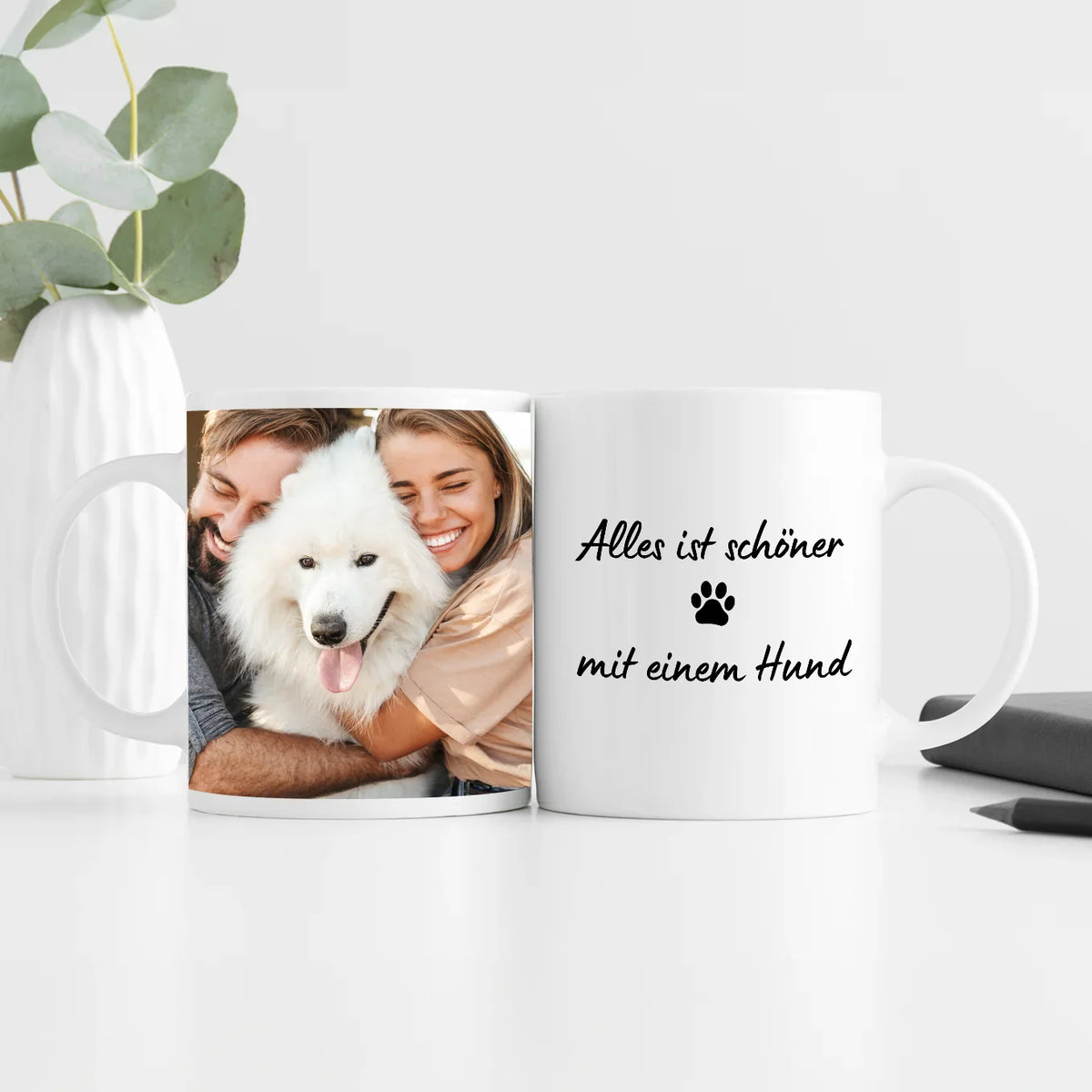 Personalisierte Tasse ''Foto Haustier''