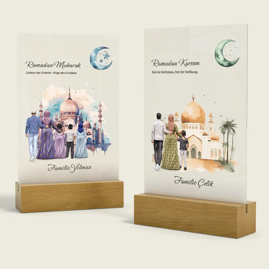 Personalisiertes Acryl-Glas ''Ramadan''