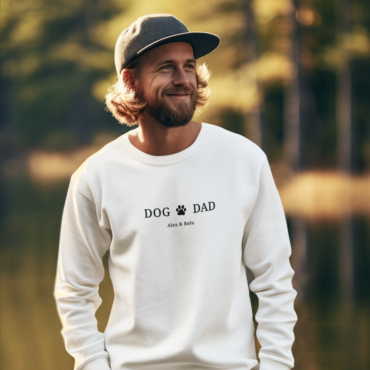 Personalisierter Sweater "Dog Dad"